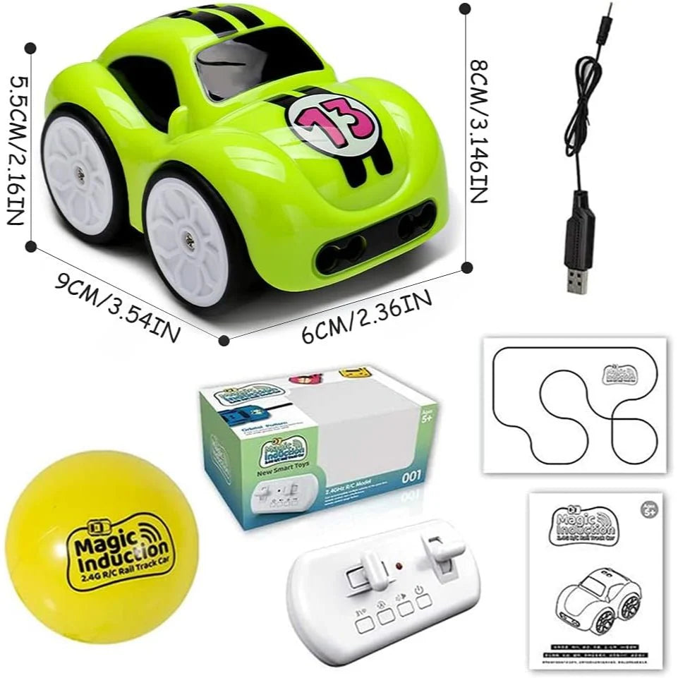 Mini Remote Control & Magic Induction Mode Car