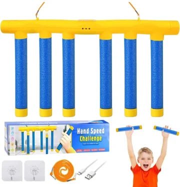 Planet Junior Fast Reflex Drop Sticks Reaction Training Game