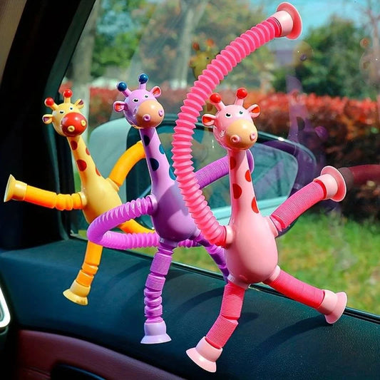 Suction Cup Giraffe Fidget Toy