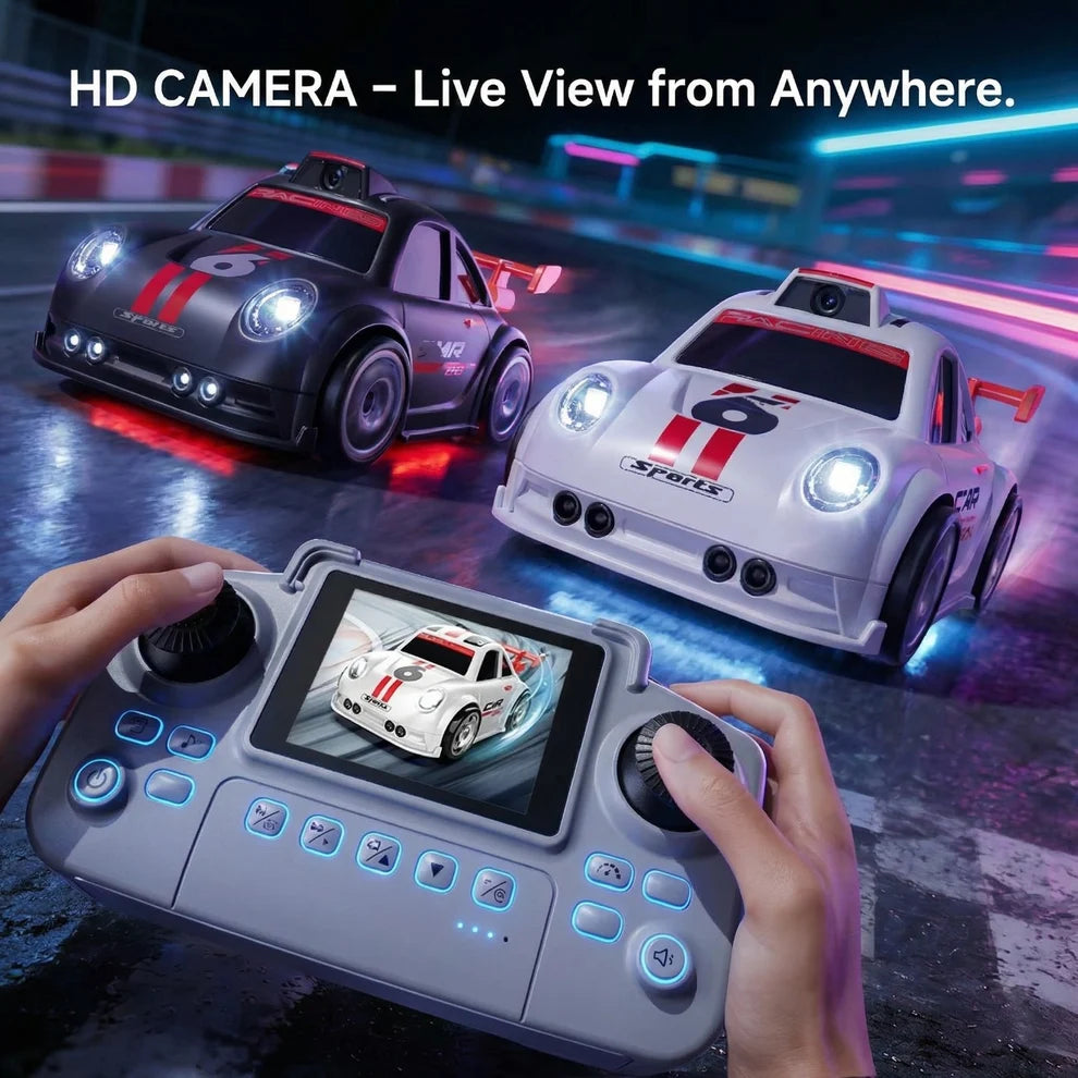 Mini RC Car Vehicle with Camera Remote & Induction Following Controlled Drift Car
