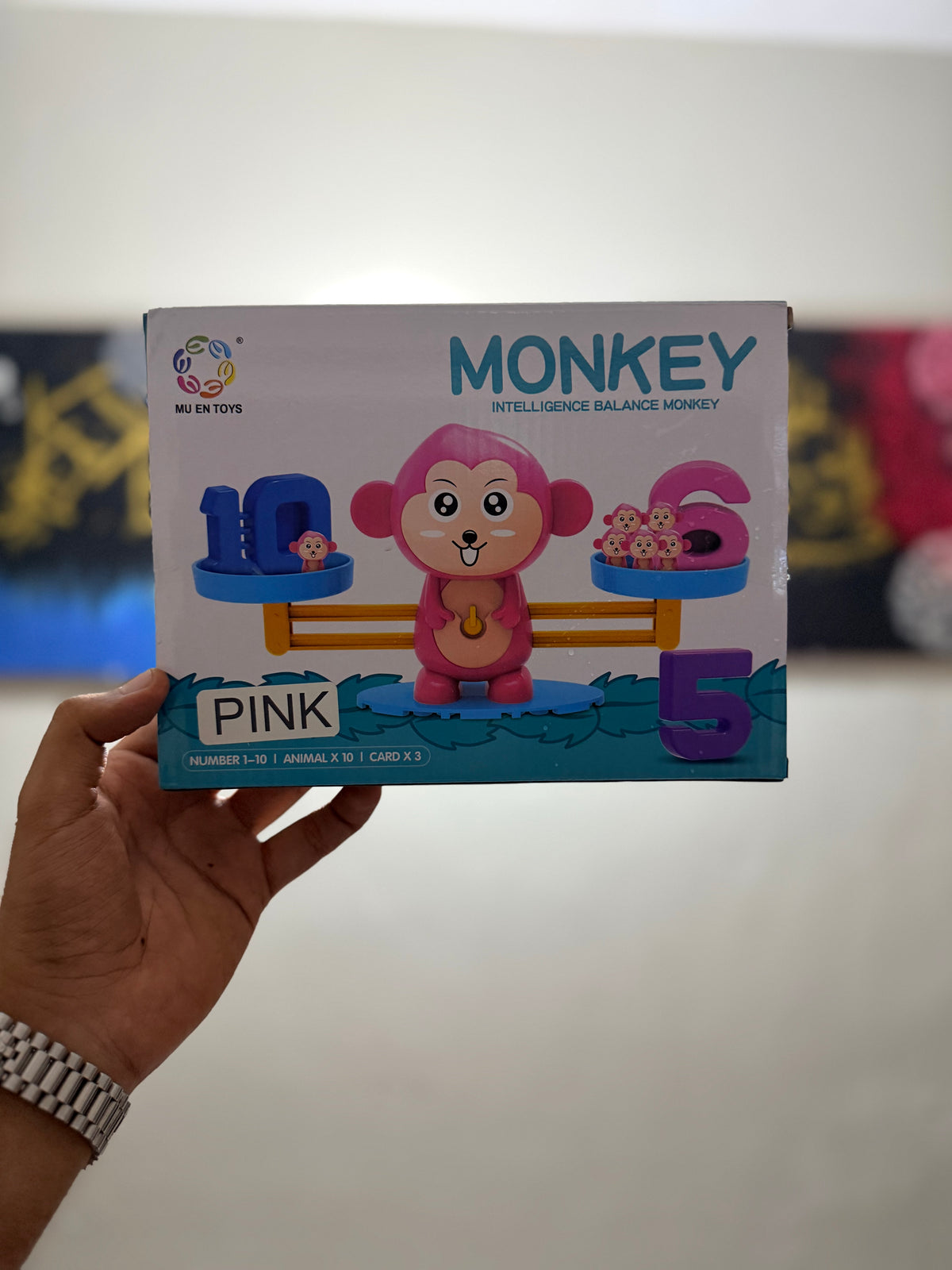 Weight Balance Learning Scale - Monkey Balance Game