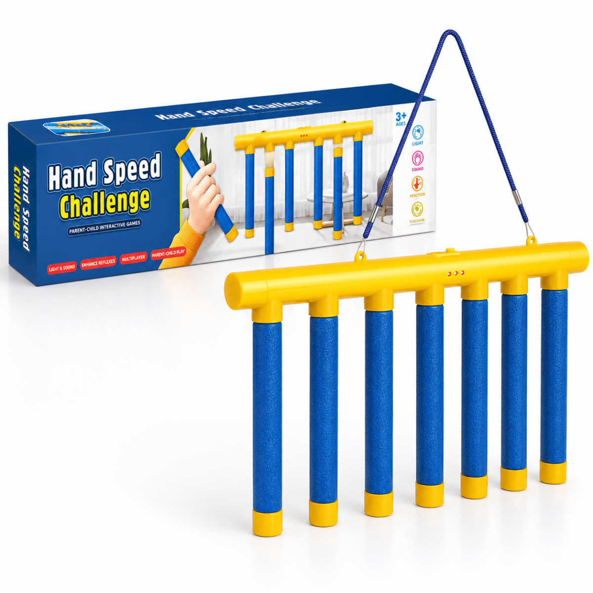Planet Junior Fast Reflex Drop Sticks Reaction Training Game