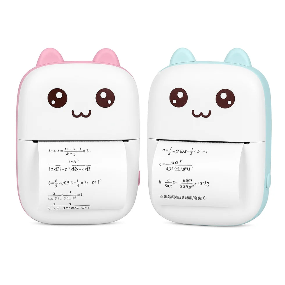 Pocket Inkless Mini Printer - Thermal Portable Bluetooth Wireless Mini Printer