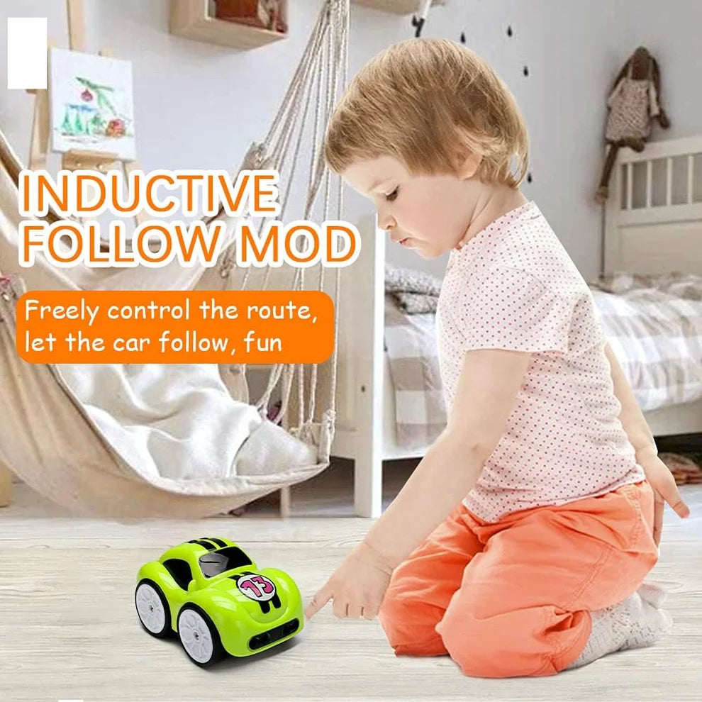 Mini Remote & Induction Car – Smart R/C Racing Toy for Kids