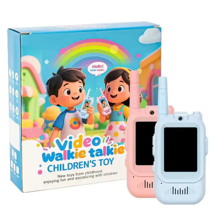 Kids Video Walkie Talkie Set with 2.0-inch IPS Screen
