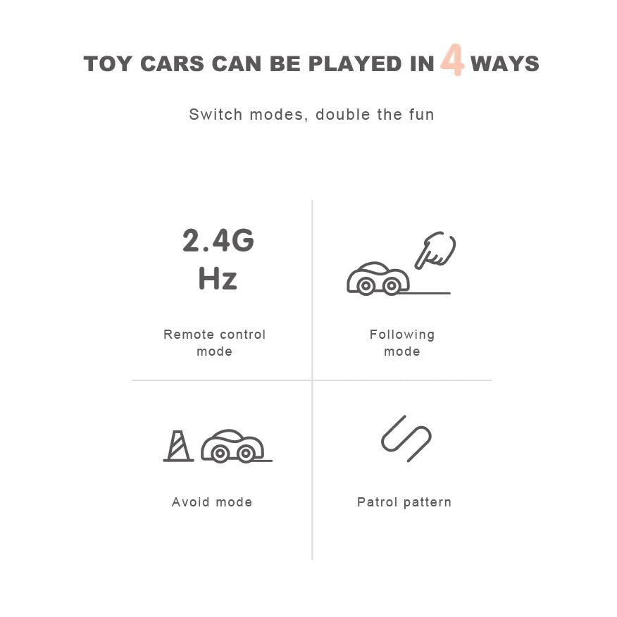 Mini Remote Control & Magic Induction Mode Car