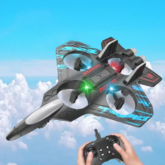 2.4GHz RC Combat Aircraft with 360° Flips