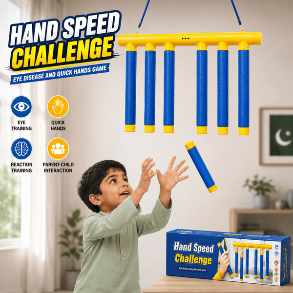 Planet Junior Fast Reflex Drop Sticks Reaction Training Game