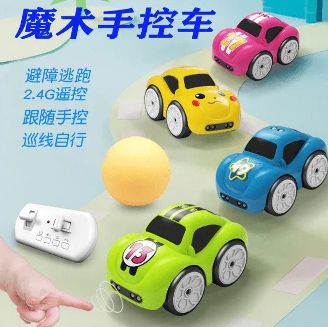 Mini Remote & Induction Car – Smart R/C Racing Toy for Kids