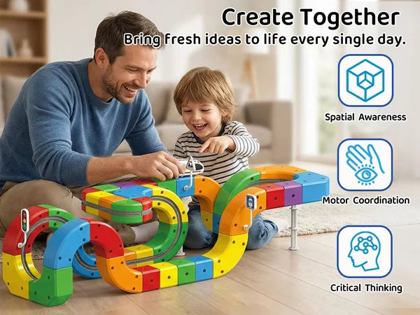 MagTrack Builder – Magnetic STEM Track Set