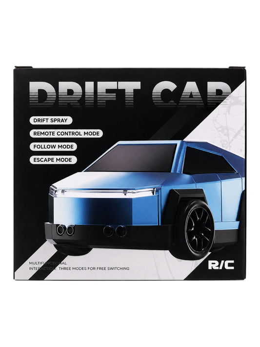 2.4GHz Mini Spray Drift Remote Control Car with Mist Spray, Follow Mode, Escape Mode, Light & Sound RC Toy Car