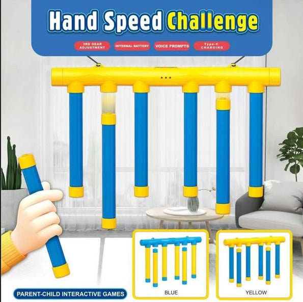 Planet Junior Fast Reflex Drop Sticks Reaction Training Game