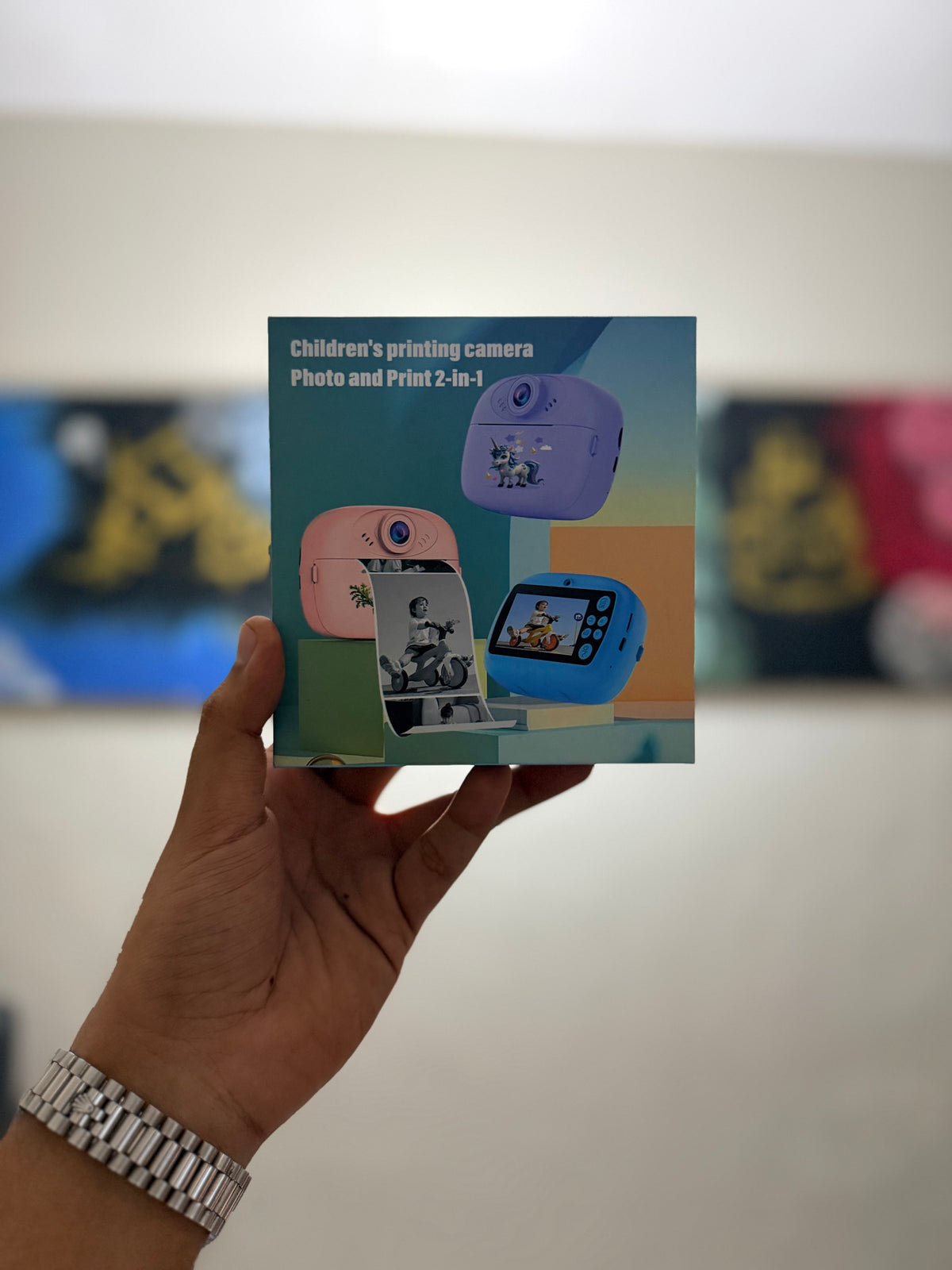 Kids Instant Print Digital Camera – DIY Photo Camera for Children