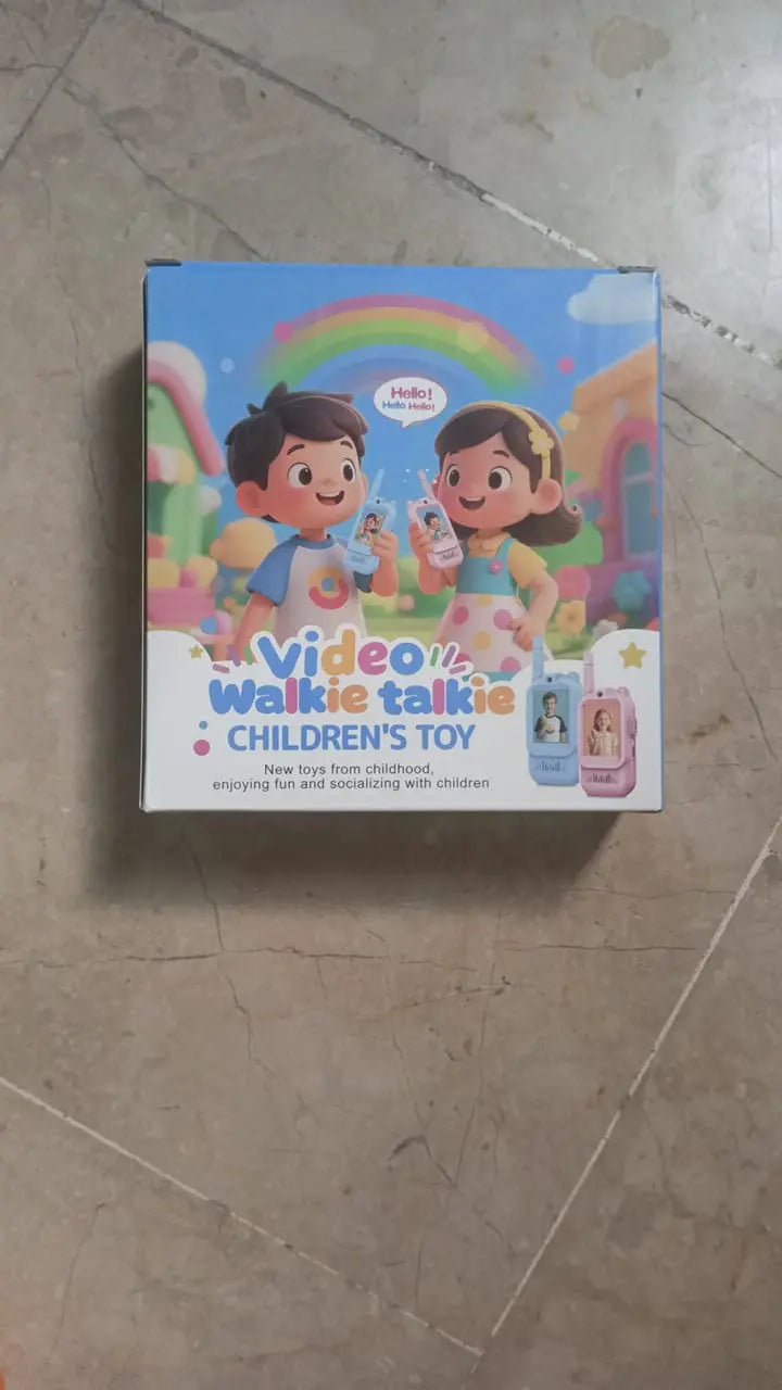 Kids Video Walkie Talkie Set with 2.0-inch IPS Screen