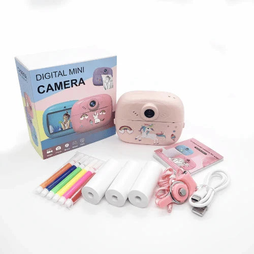 Mini Camera Printer – Instant Digital Camera & Printer for Kids
